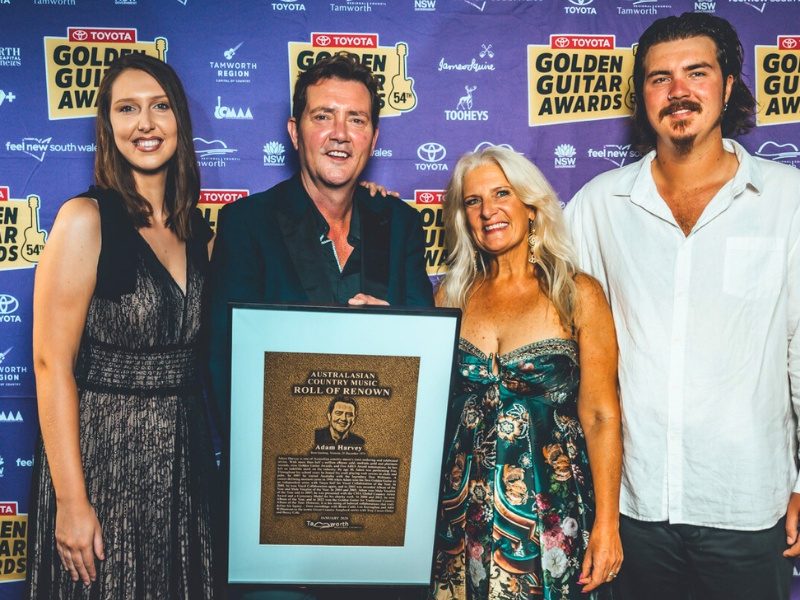 Adam Harvey recognised with Roll of Renown induction