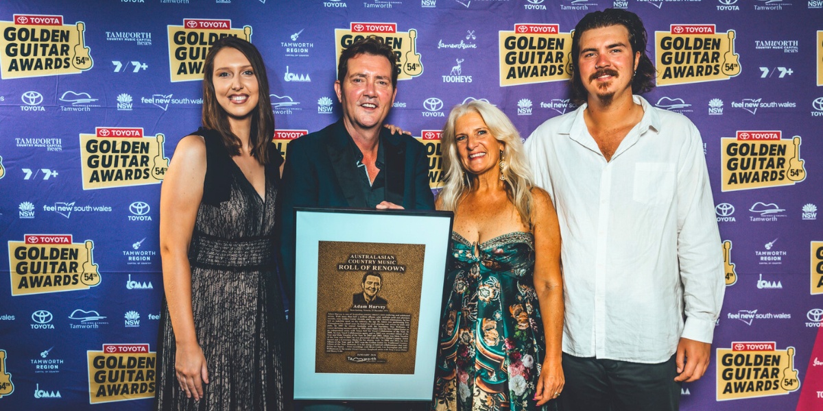 Adam Harvey recognised with Roll of Renown induction