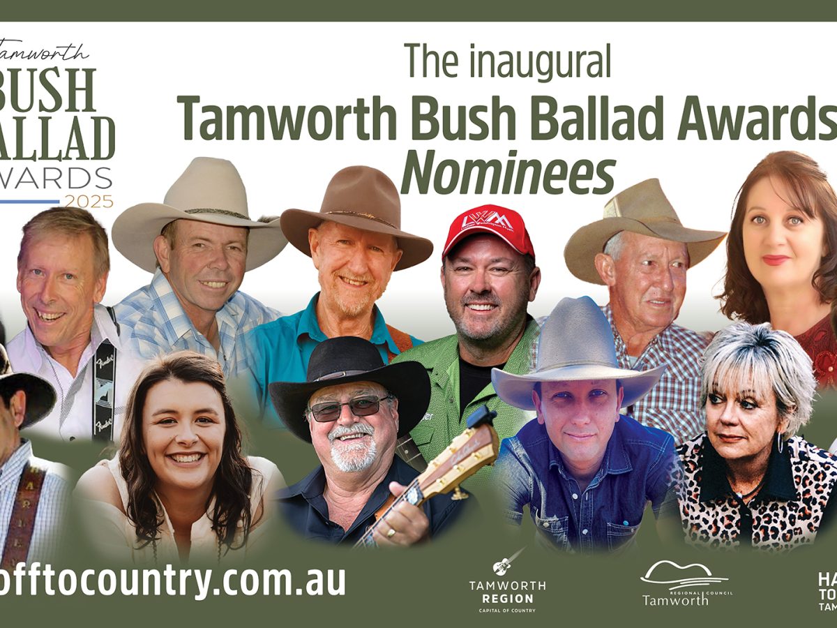 Nominees Announced for Inaugural Tamworth Bush Ballad Awards