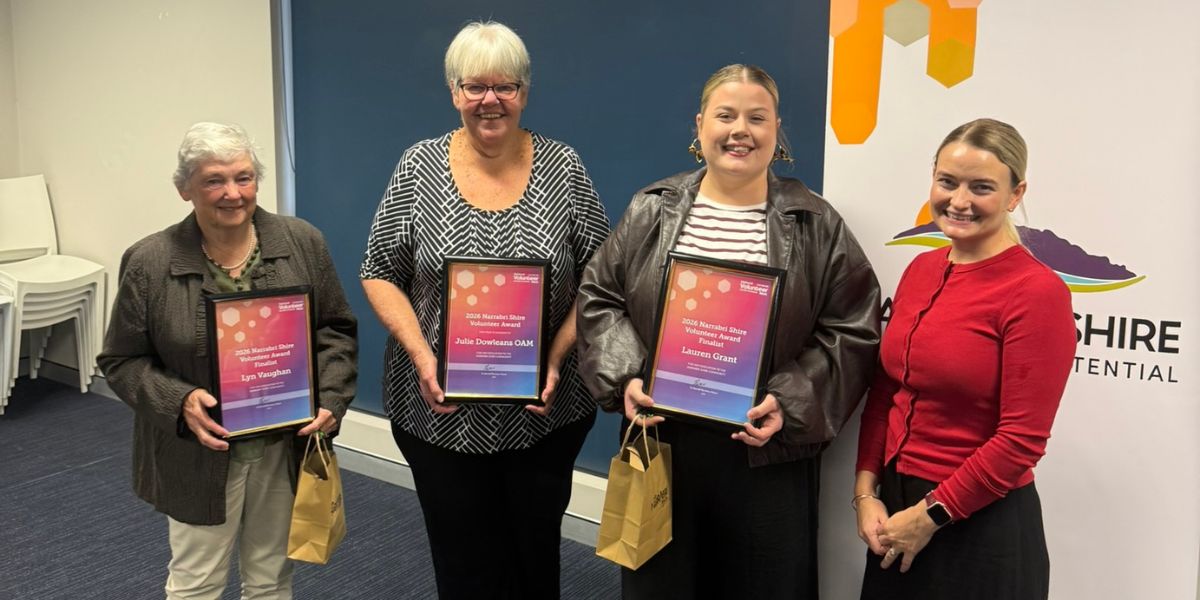 Julie Dowleans named Narrabri Shire’s 2026 Volunteer of the Year