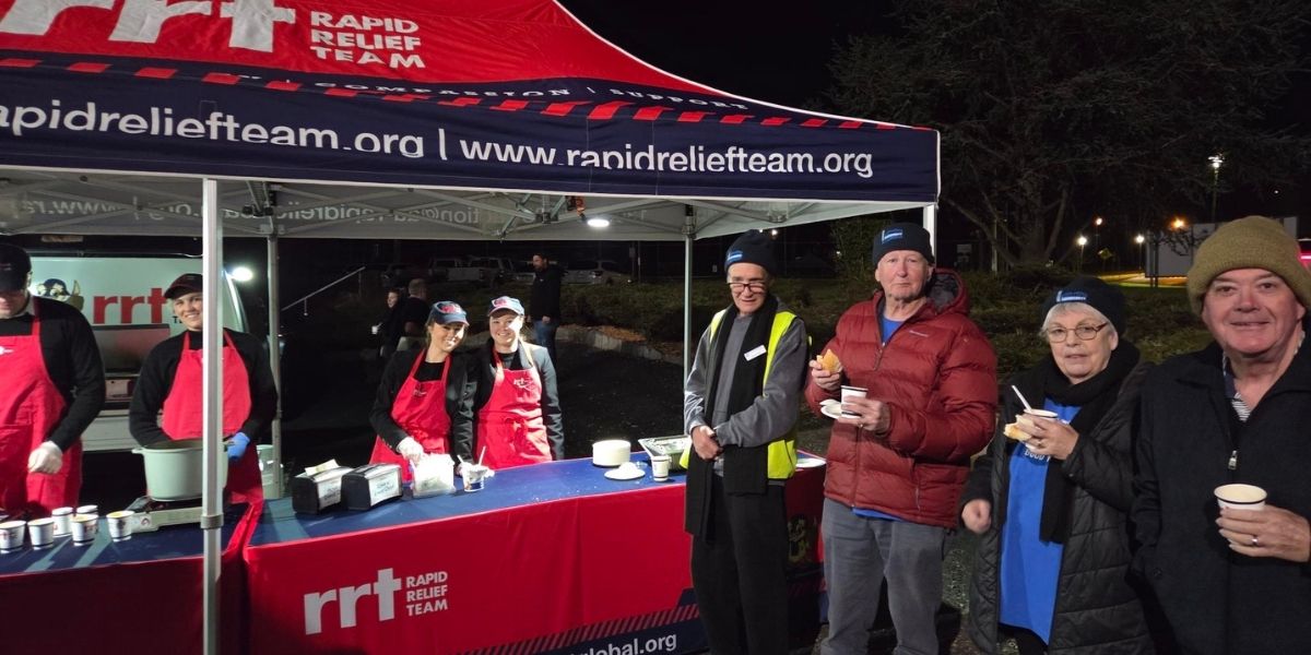 Rapid Relief Team serves up support at Armidale Vinnies sleepout
