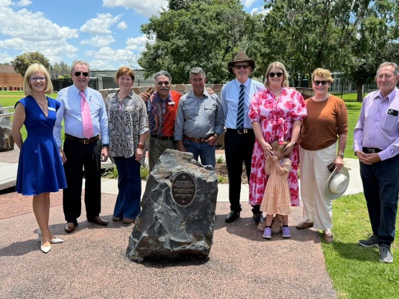 Inverell opens Reflection Garden in Victoria Park