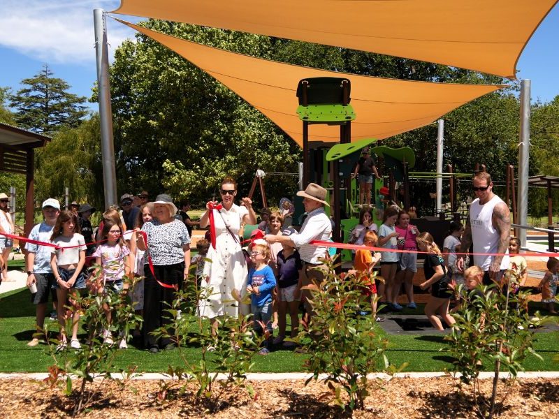 A new place to play: Glen Innes’ Nature Play Park officially opens