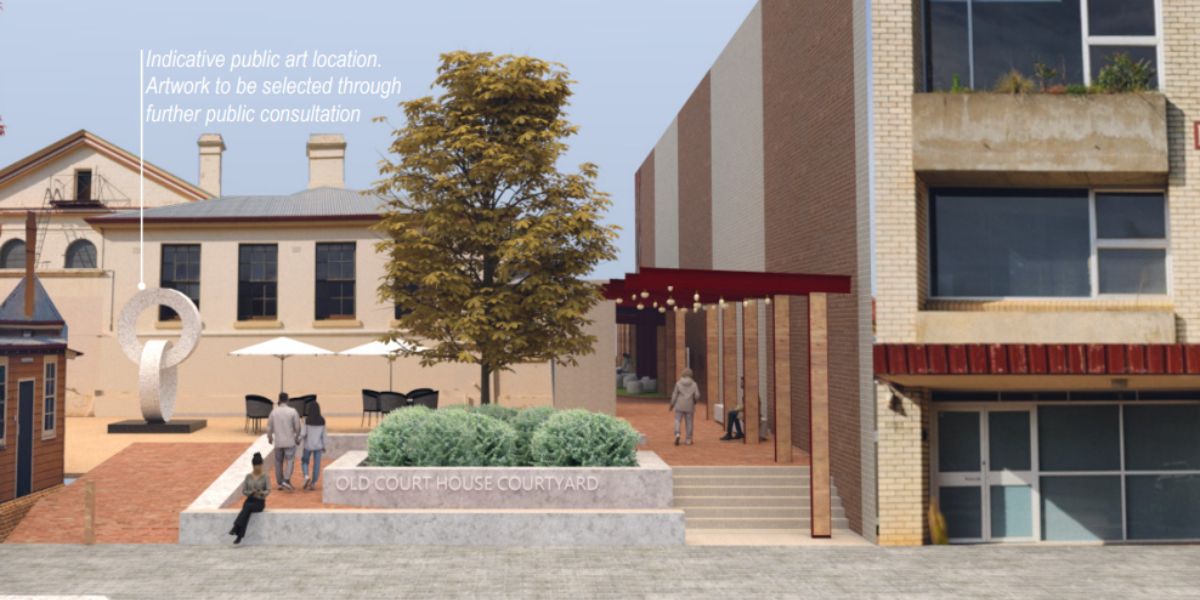 $2m proposal to renovate Armidale Courthouse walkway open for comment