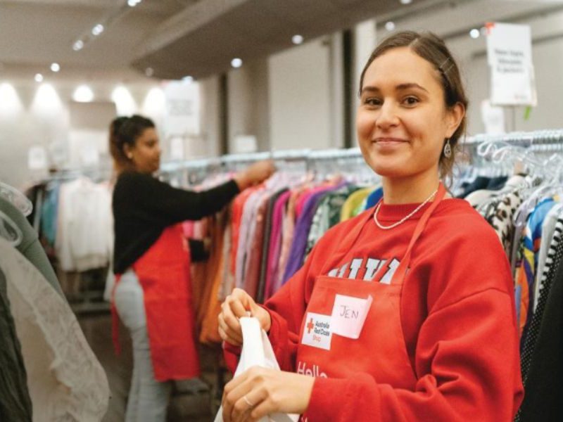 Call for holiday volunteers: Join the Red Cross Shops in Tamworth