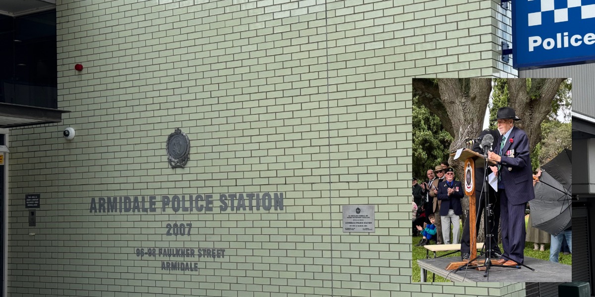 Police pursuit comes dangerously close to Anzac Day service