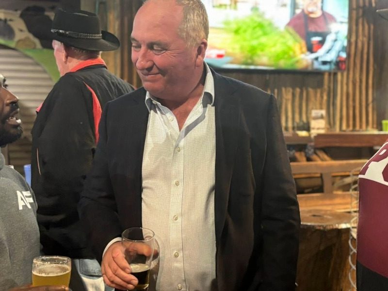 Barnaby wants people to drink more in pubs