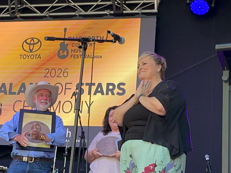 Lyn Bowtell inducted into Tamworth’s Galaxy of Stars