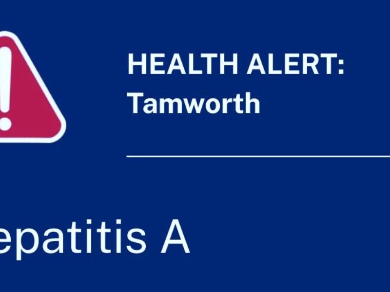 Tamworth warned of Hep A risk