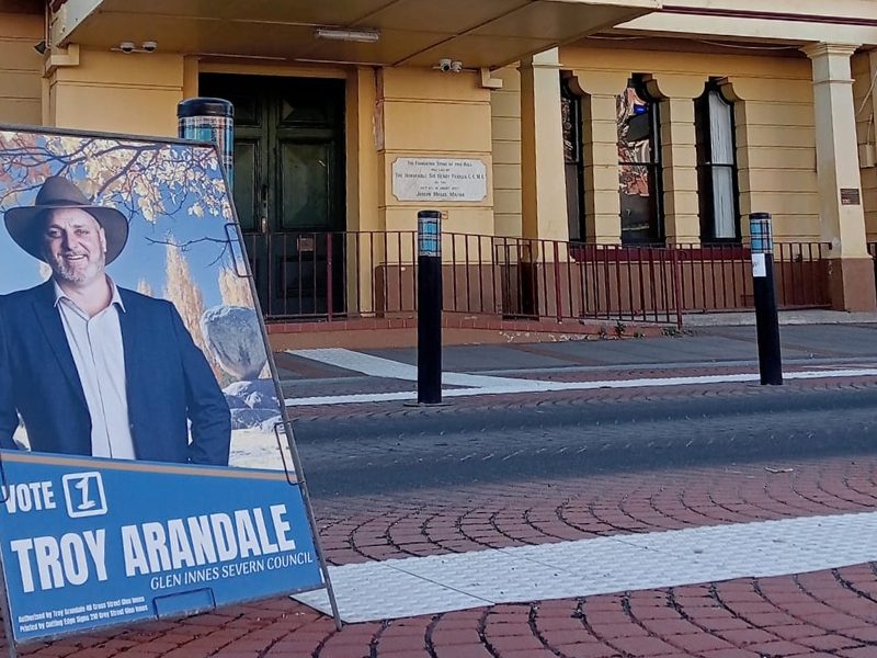 Arandale quits Glen Innes Severn Council