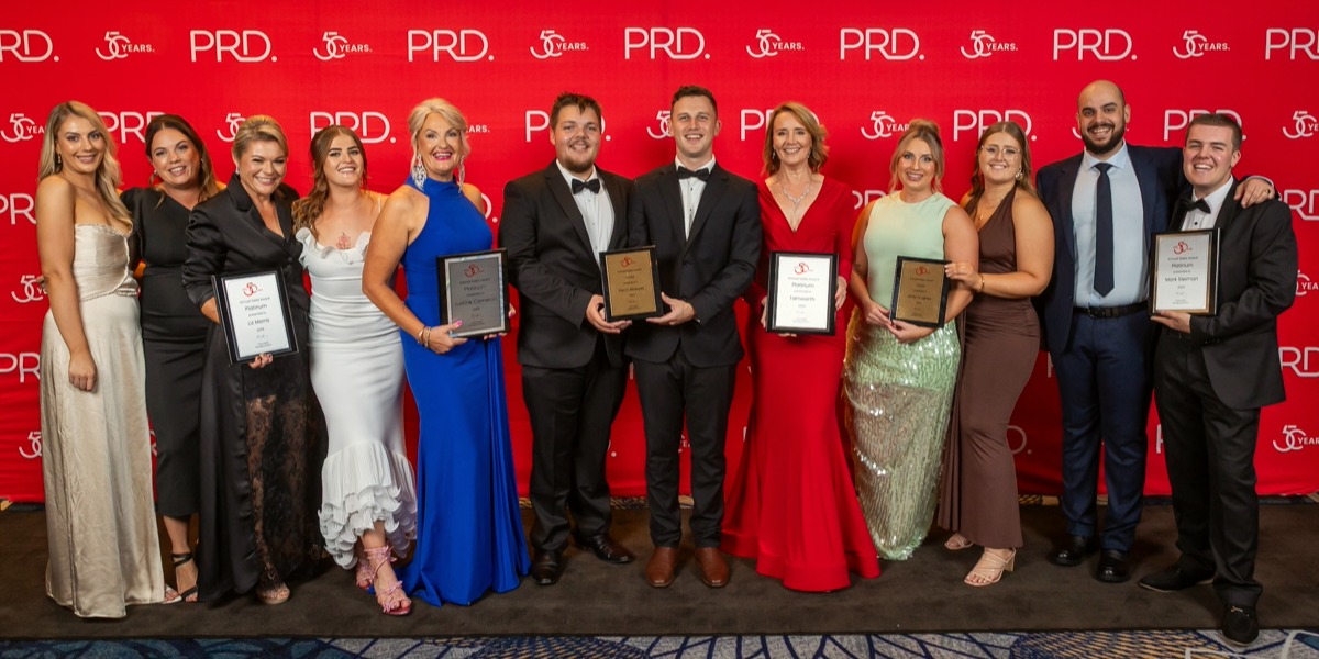 Tamworth real estate team among nation’s best at PRD awards