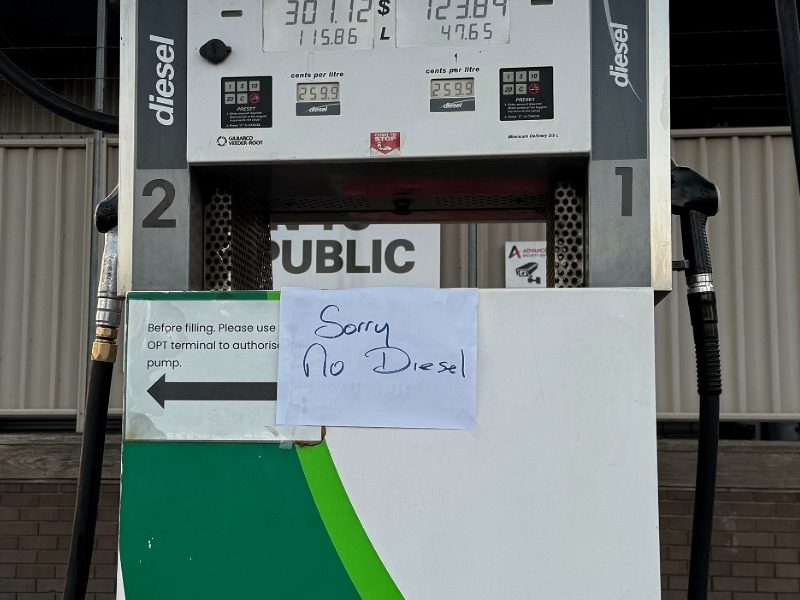 Fuel crisis sparks animal welfare warnings as Bowen finally acts