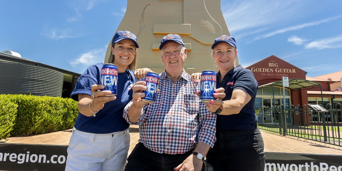Tooheys signs on as official beer partner for Tamworth Country Music Festival