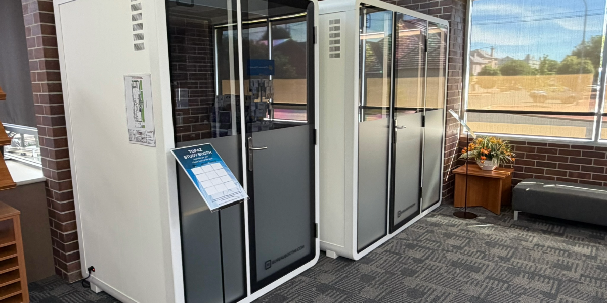 New booths boost privacy and learning at Inverell library