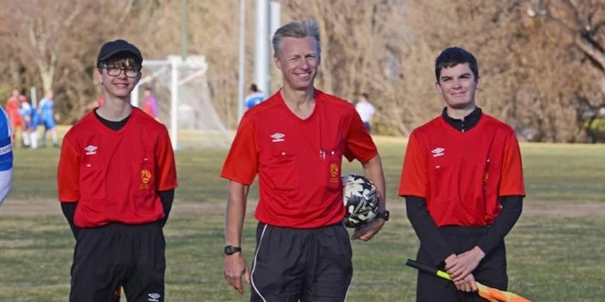 Tamworth football refs get wired with funding boost