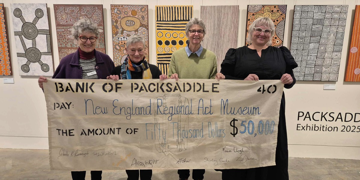 Packsaddle presents $50,000 to NERAM at 40th celebration