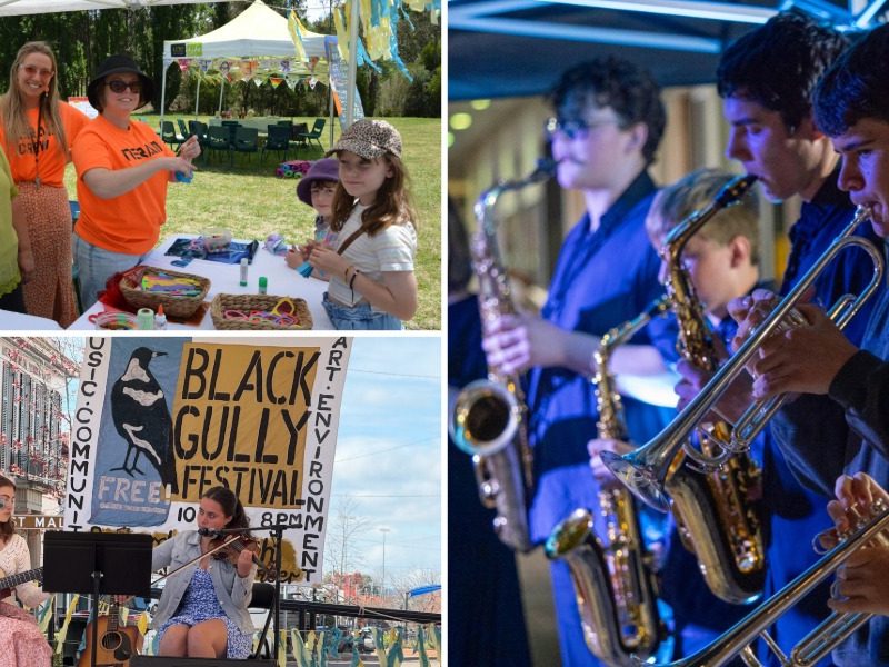 Line up locked in for this weekend’s Black Gully Festival