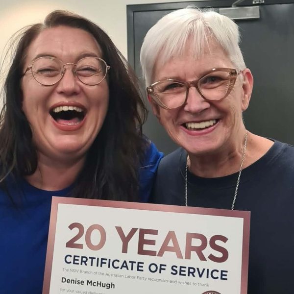 Tamworth Labor honours its long-timers