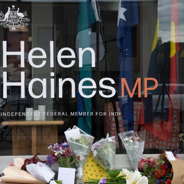 Haines loses leg, fights for life