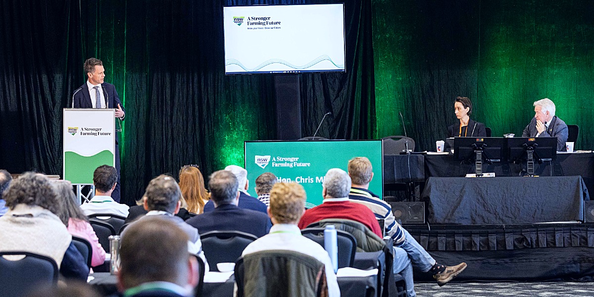 NSW Premier, Energy Minister face NSW Farmers conference
