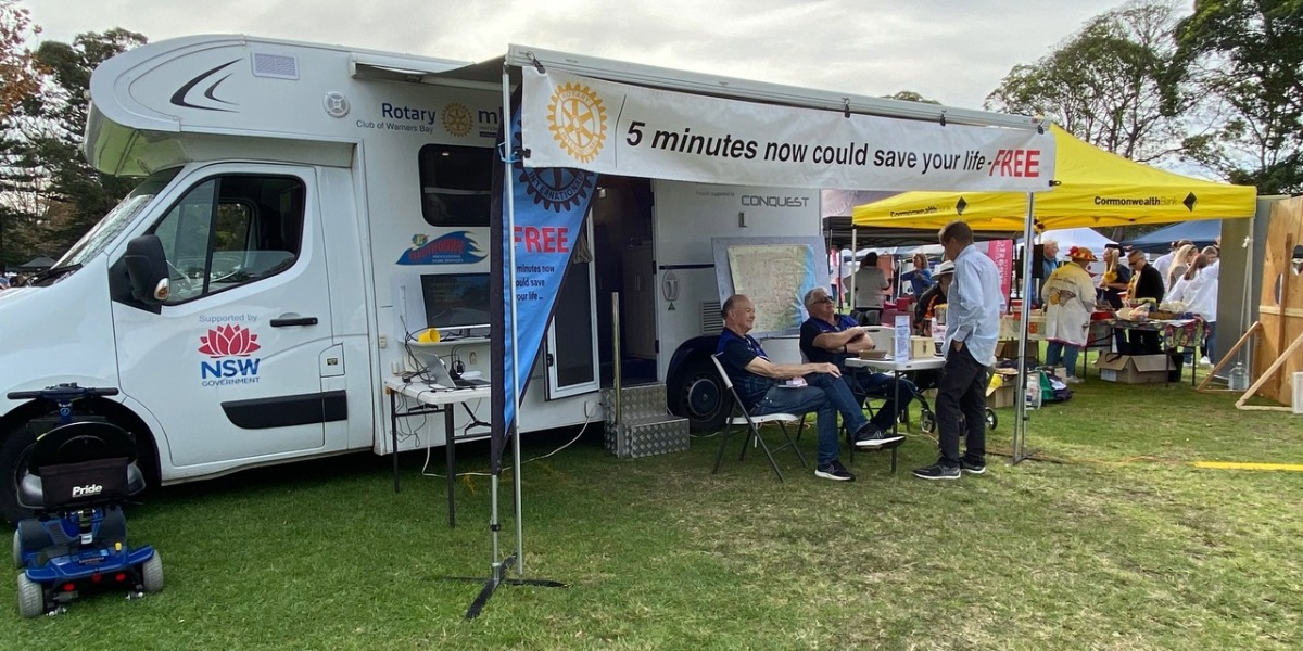 Free health checks rolling into Uralla could save a life