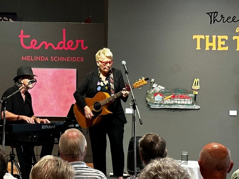 Melinda Schneider gets personal with Tender art