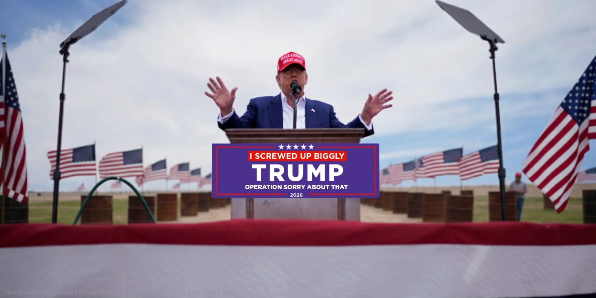 “I’ve screwed up biggly”: Trump’s fuel apology shocks world