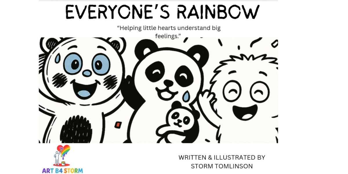 From big feelings to bright pages: young author Storm Tomlinson shares her story