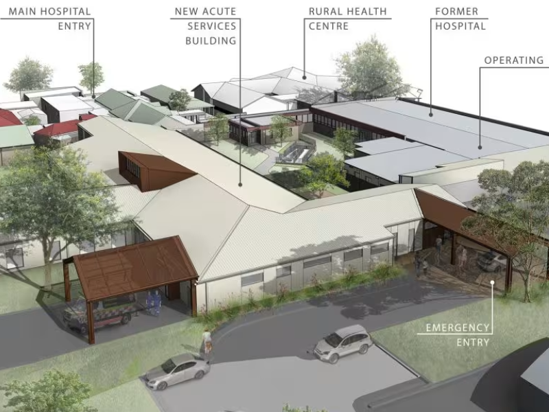 Gunnedah Hospital redevelopment: new acute services building now operational 