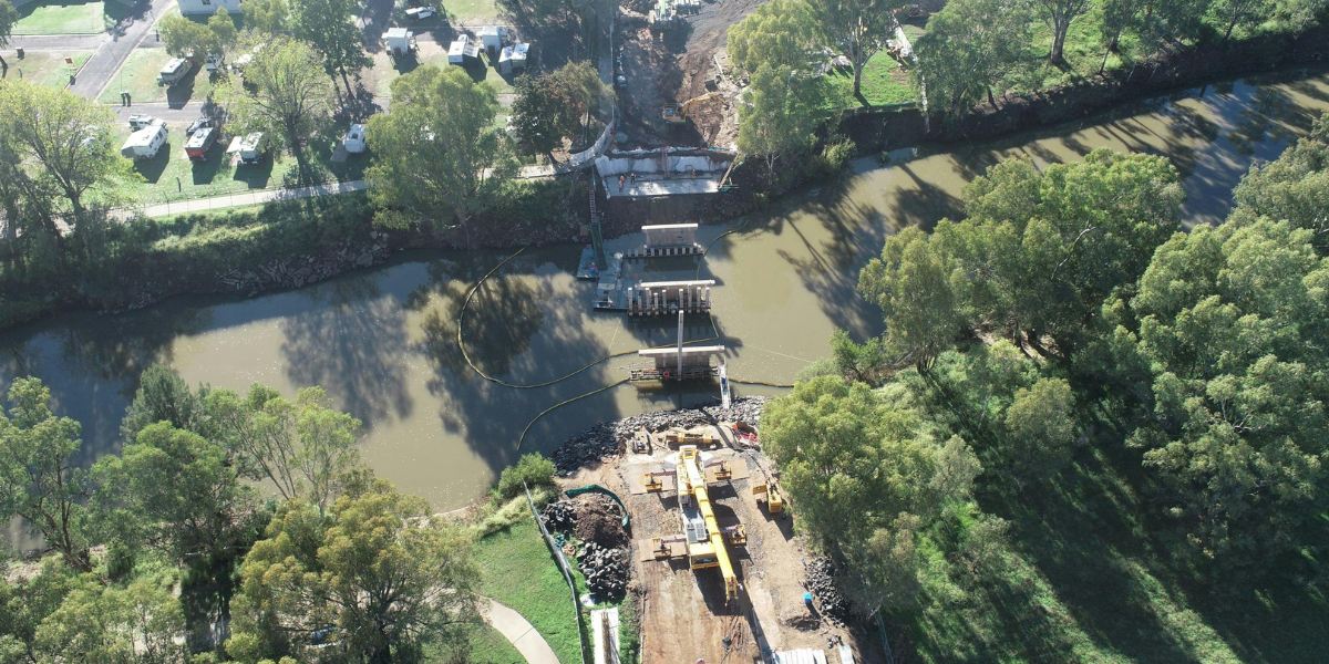 Rock formations push Narrabri’s Violet Street Bridge opening back to November