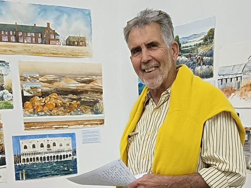 Boggabri farm boy’s eight decades of art on show in Tamworth