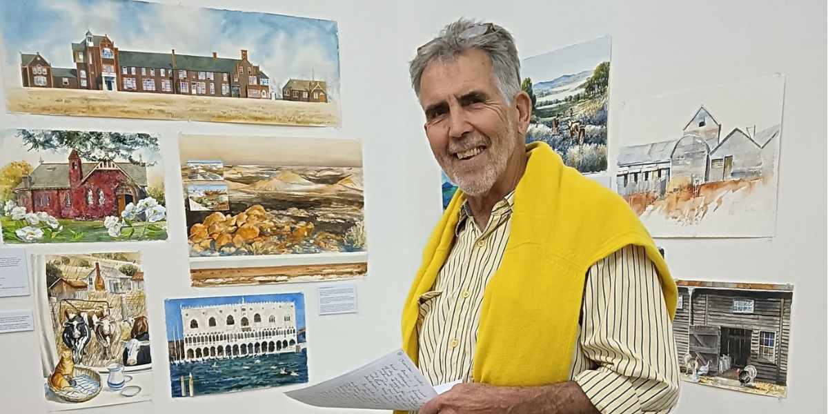 Boggabri farm boy’s eight decades of art on show in Tamworth