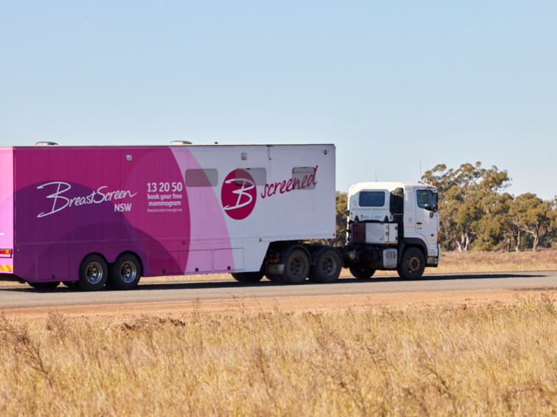BreastScreen NSW Van visits Tenterfield