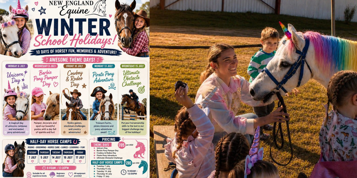 New England kids invited to saddle up these winter school holidays