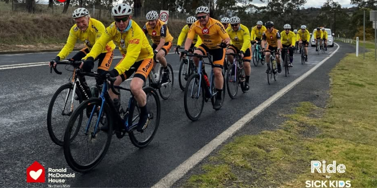 Tamworth boy’s ride comes full circle for Ronald McDonald House
